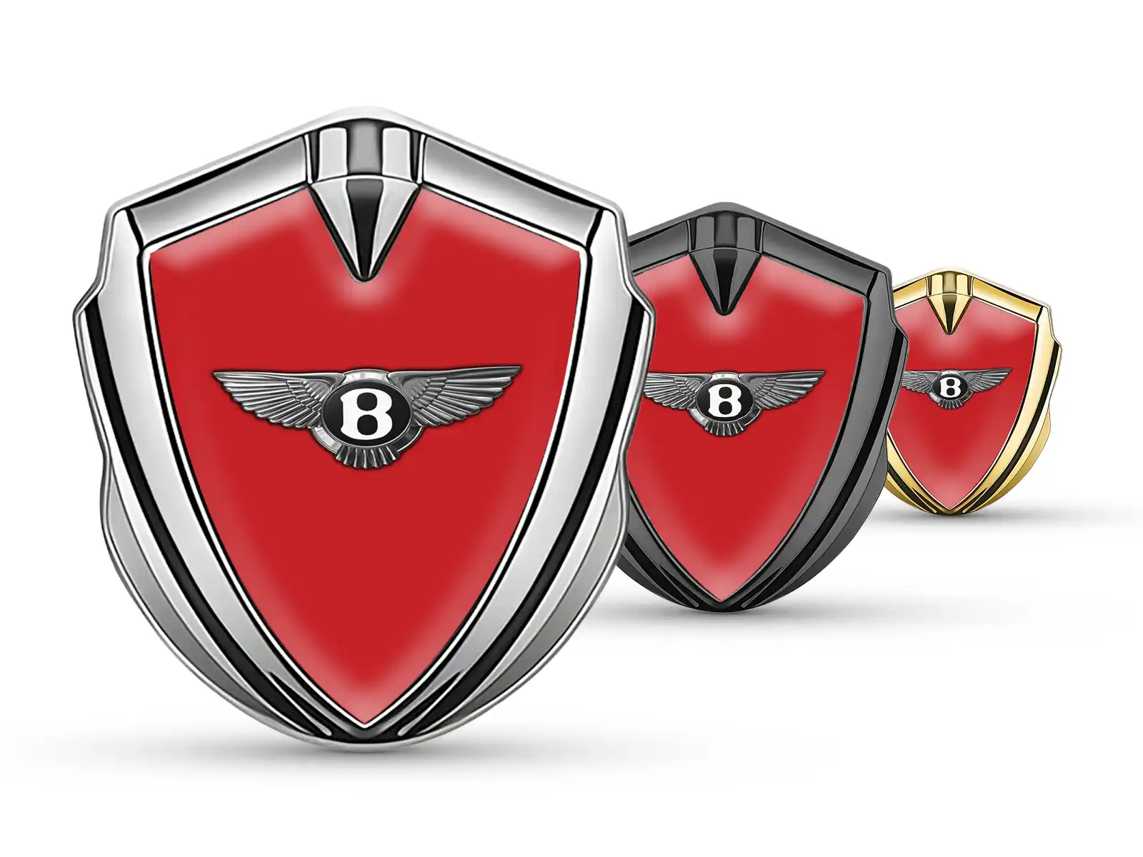 Bentley Metall Kuppel Emblem High-End Design Drift Look